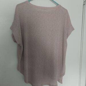 Zara Pink Dolman Sleeve Blouse Relaxed Fit